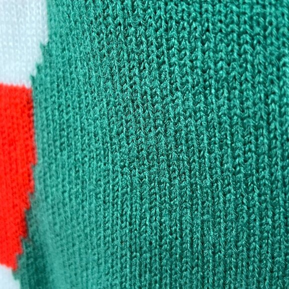 Norther Pole Namasleigh Ugly Christmas Sweater Santa Yoga Pose Knitted Unisex - Picture 11 of 12